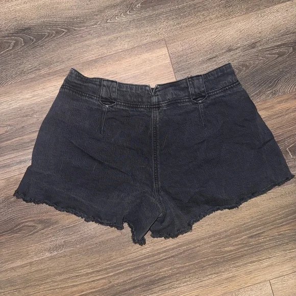 American Eagle Outfitters Dark Gray Denim Skort - Picture 4 of 6
